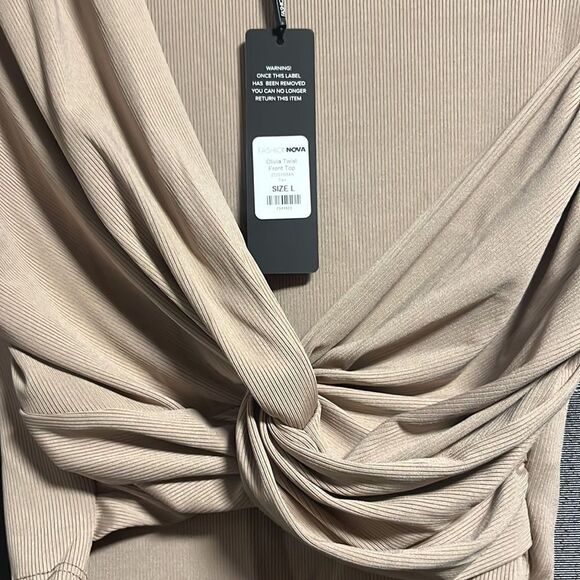 Ribbed crop top - Picture 4 of 4